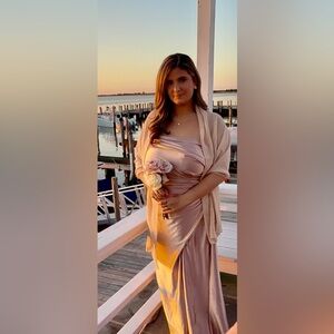David’s Bridal bridesmaid dress
